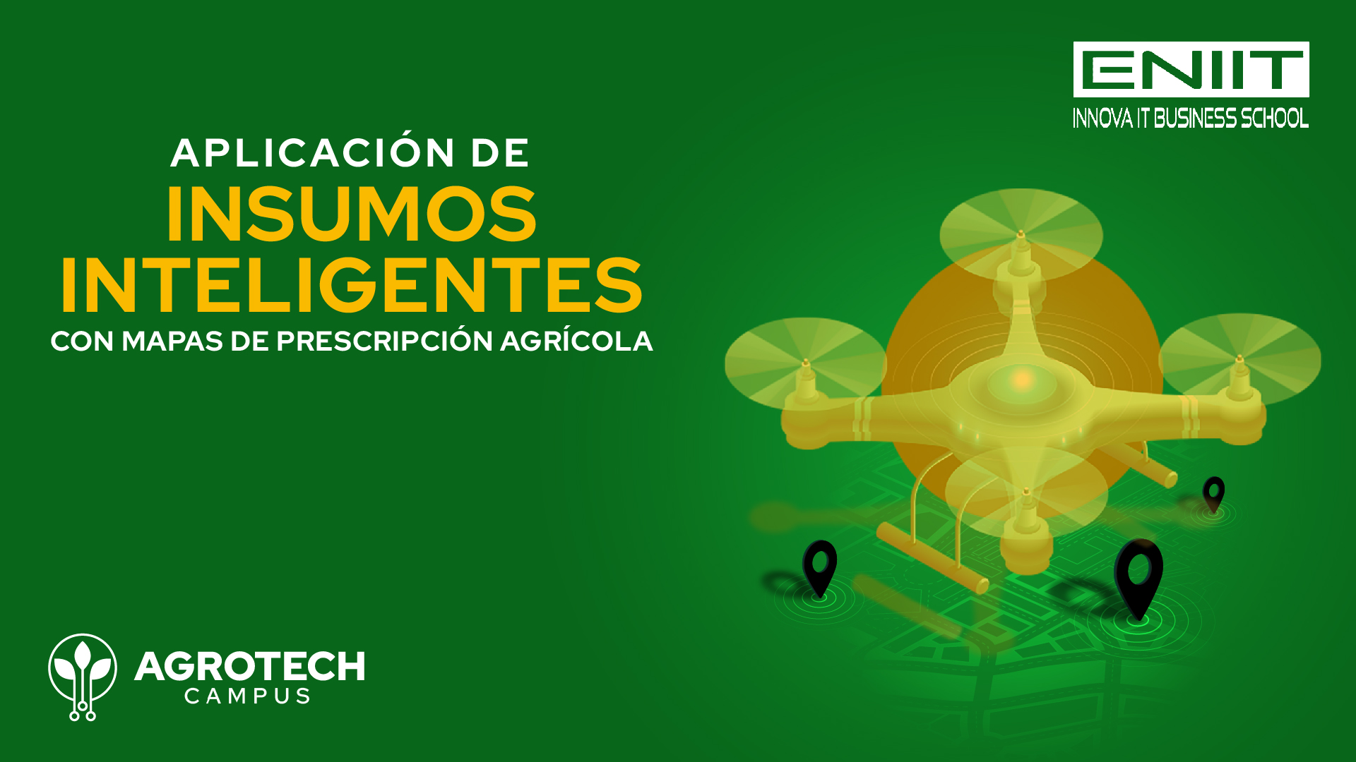 Aplicación de insumos inteligente con mapas de prescripción agrícola