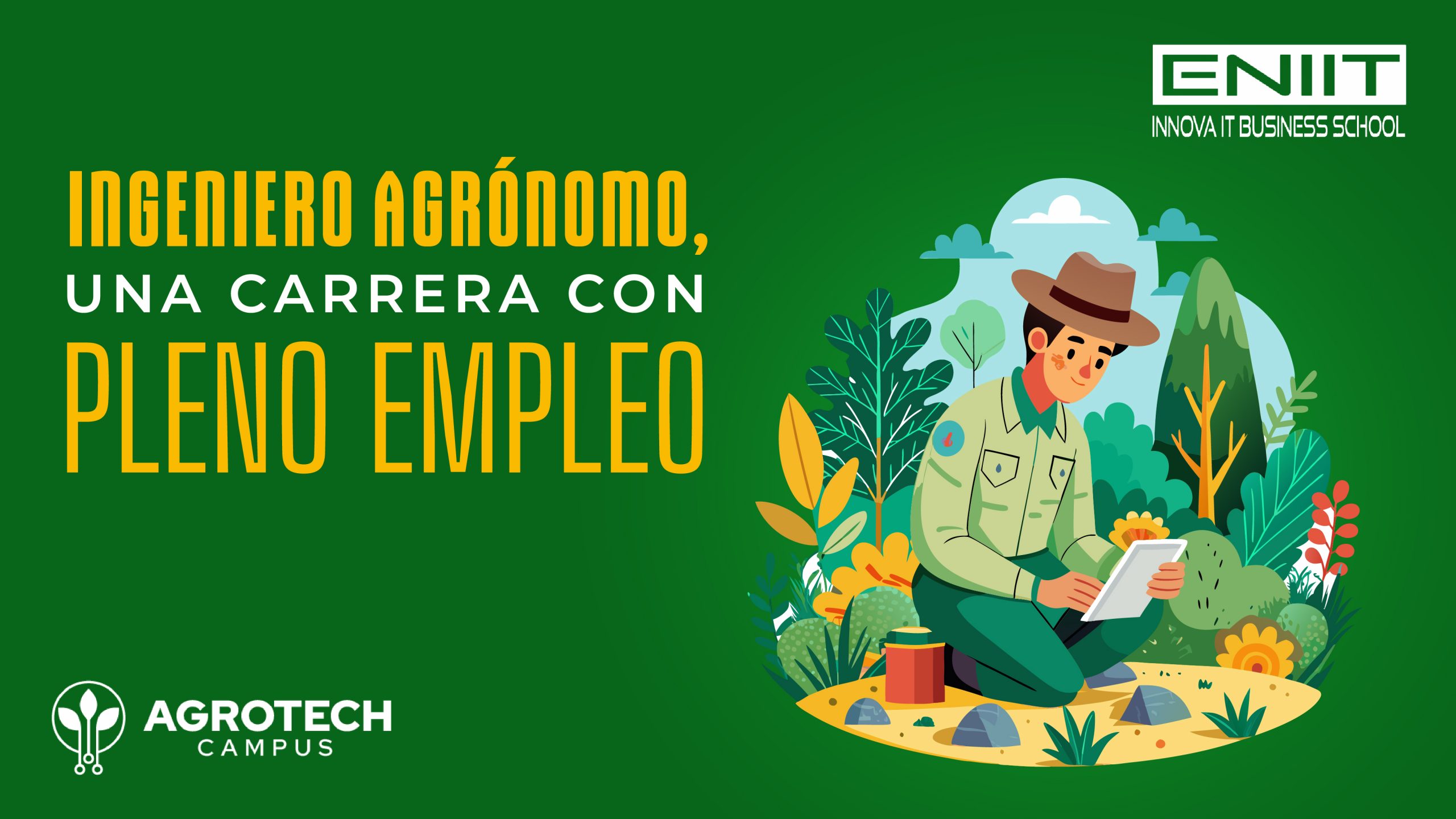 Ingeniero Agrónomo, una carrera con pleno empleo