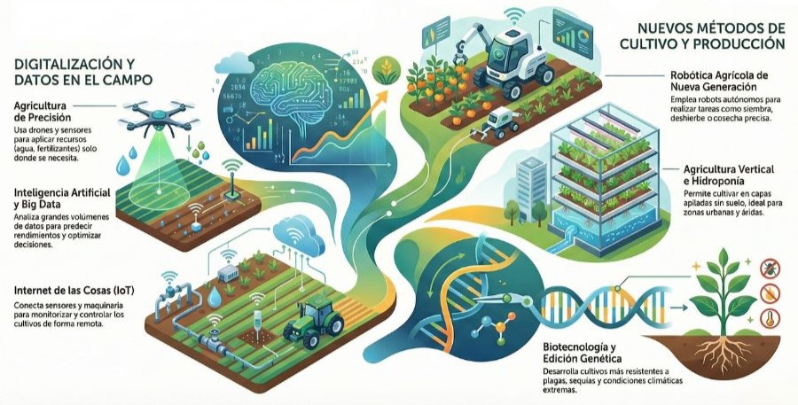 Cuáles son las innovaciones tecnológicas en la agricultura