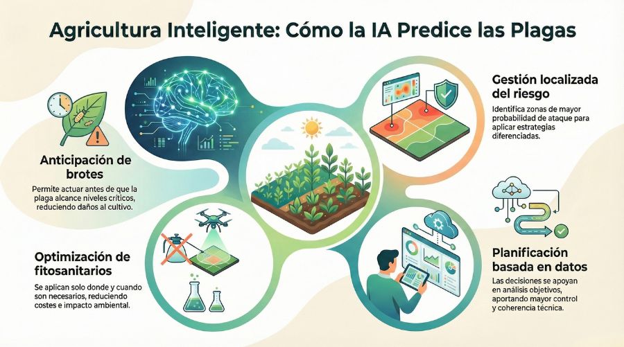 Beneficios de la Inteligencia Artificial en la predicción de plagas
