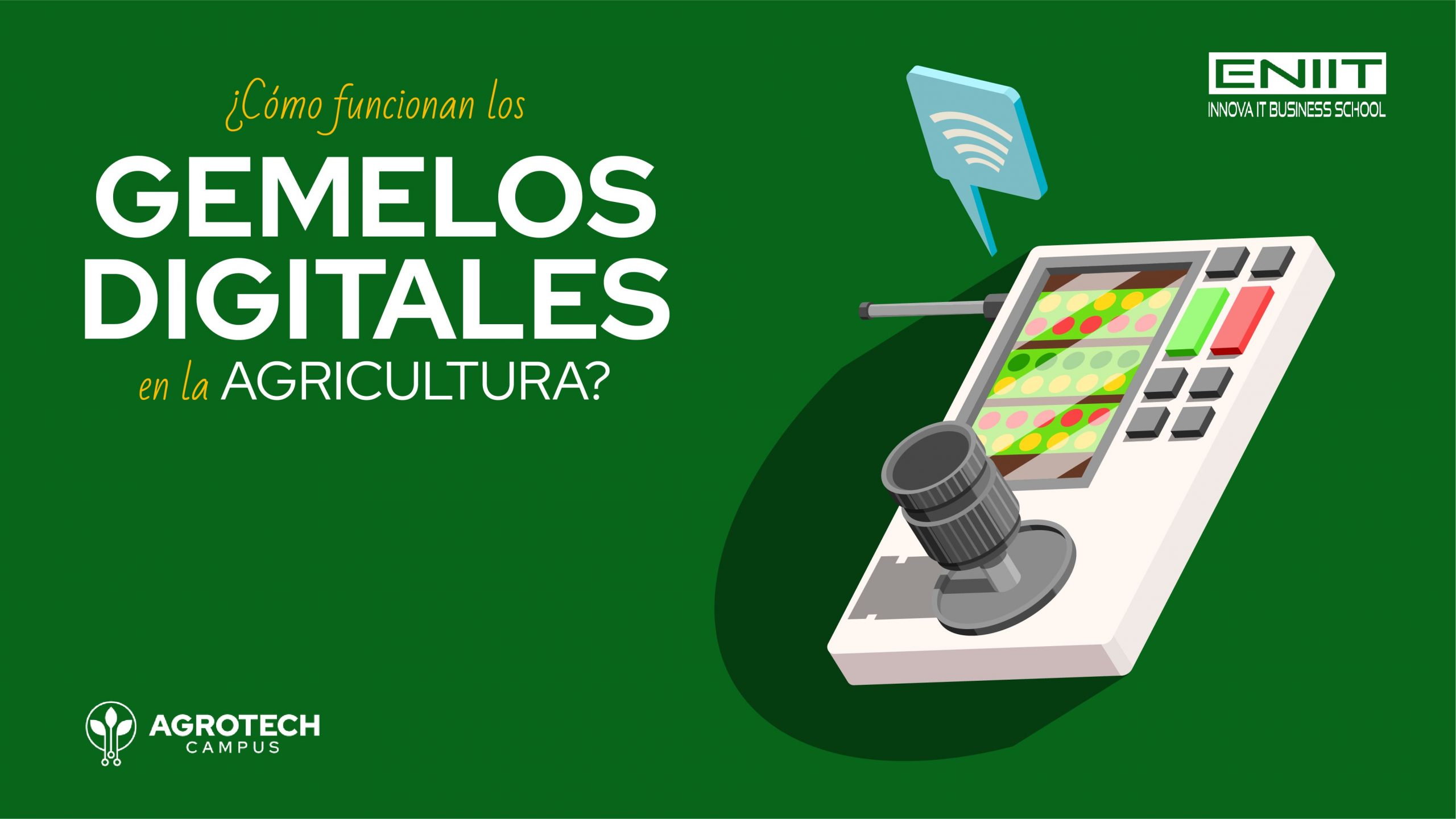 Cómo funcionan los gemelos digitales en la agricultura