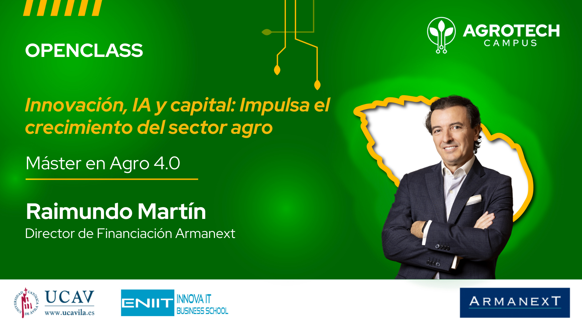 Innovación, IA y capital: Impulsa el crecimiento del sector agro