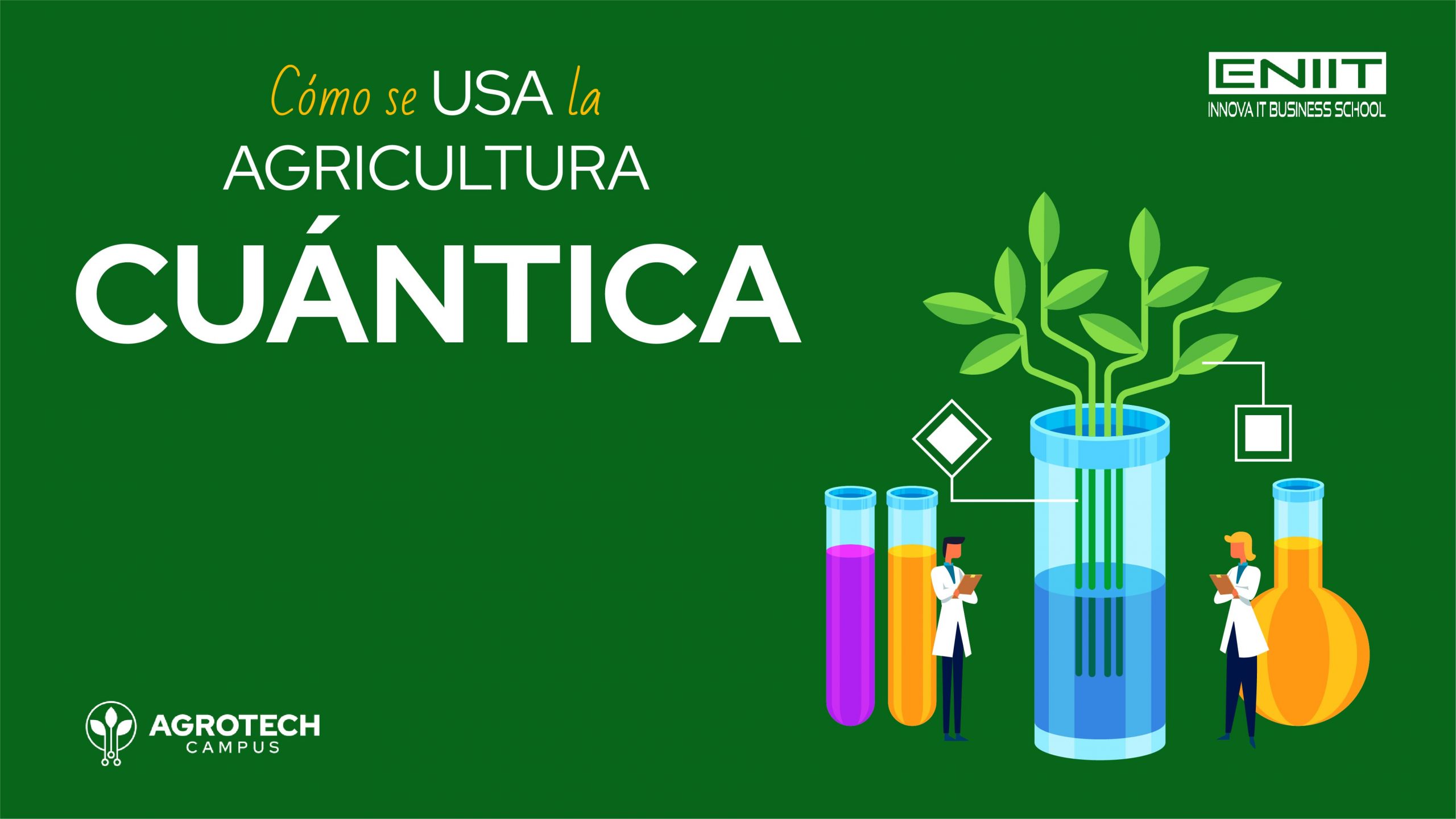 Cómo se usa la agricultura cuántica