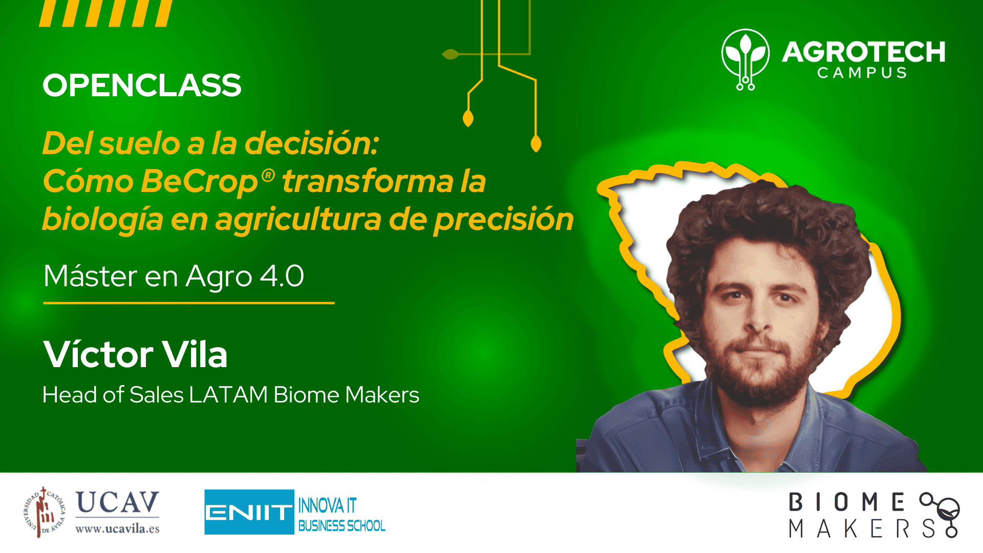 Del suelo a la decisión: Cómo BeCrop® transforma la biología en agricultura de precisión