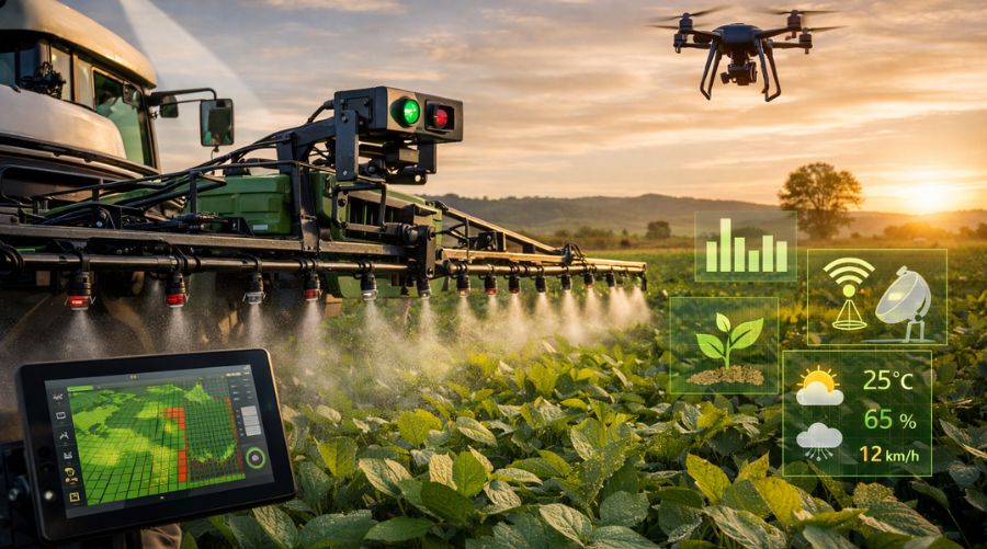 Cómo optimizar el uso de herbicidas con tecnología agrícola