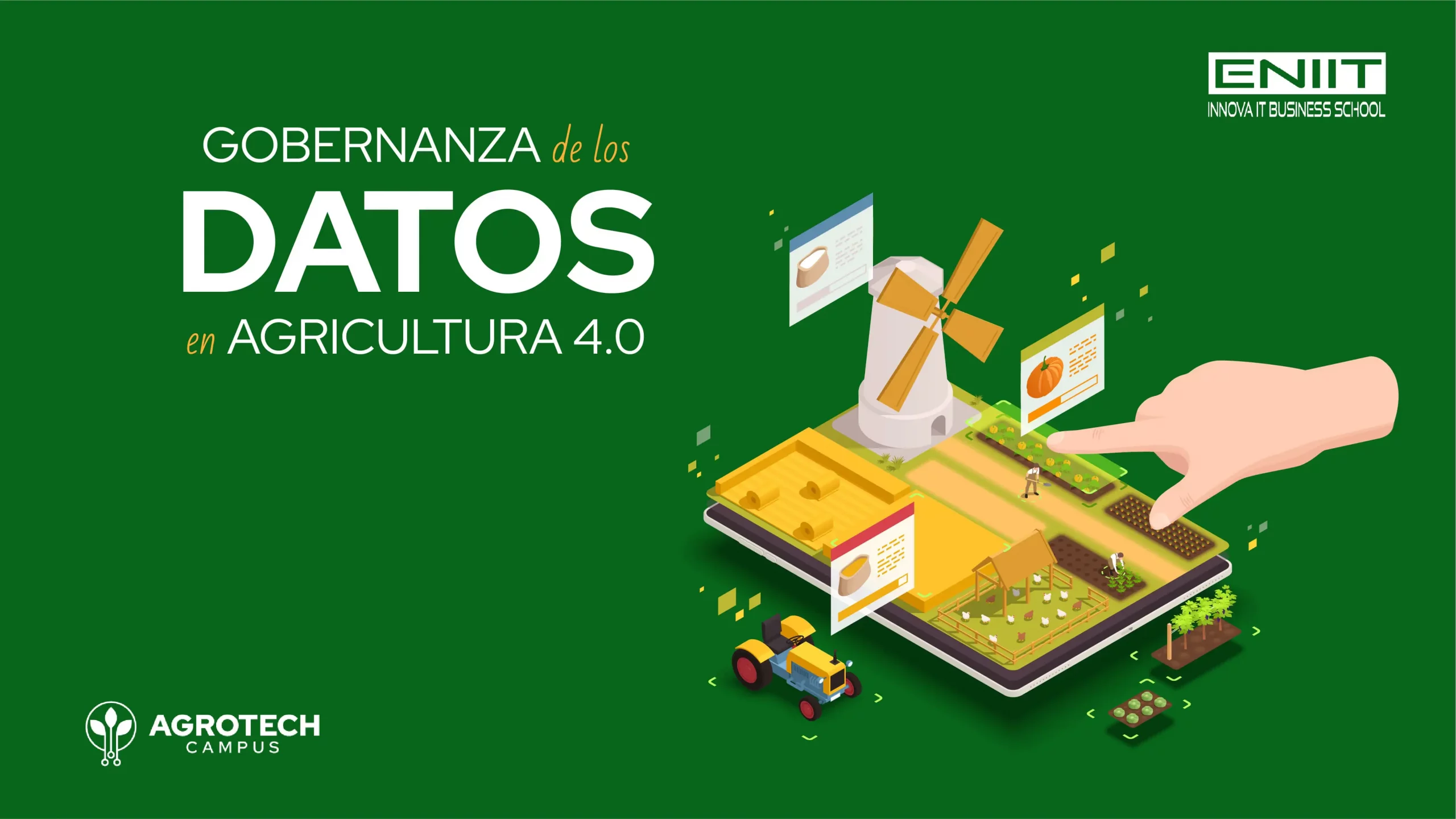 Gobernanza de los datos en agricultura 4.0.
