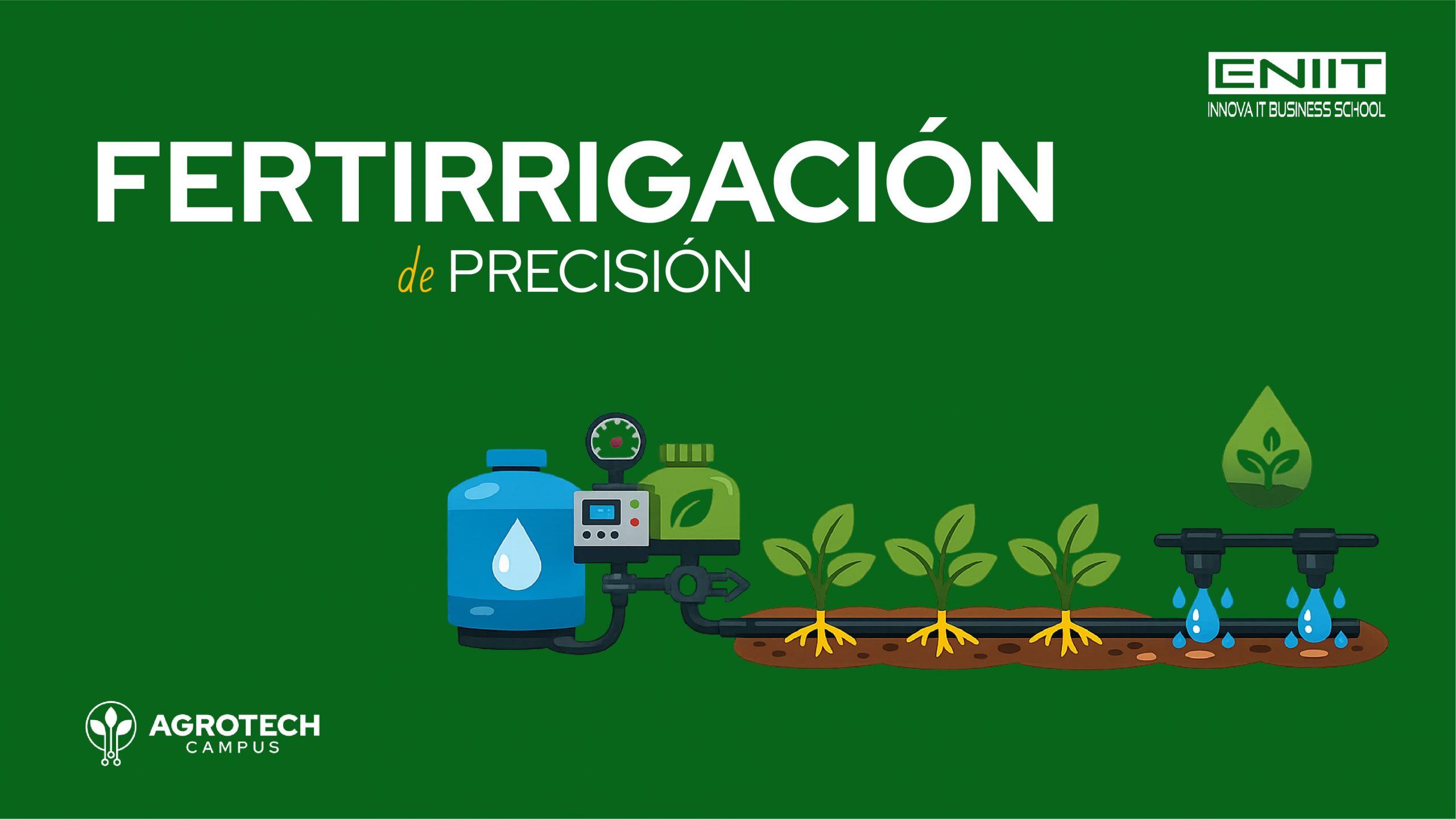 Fertirrigación de precisión